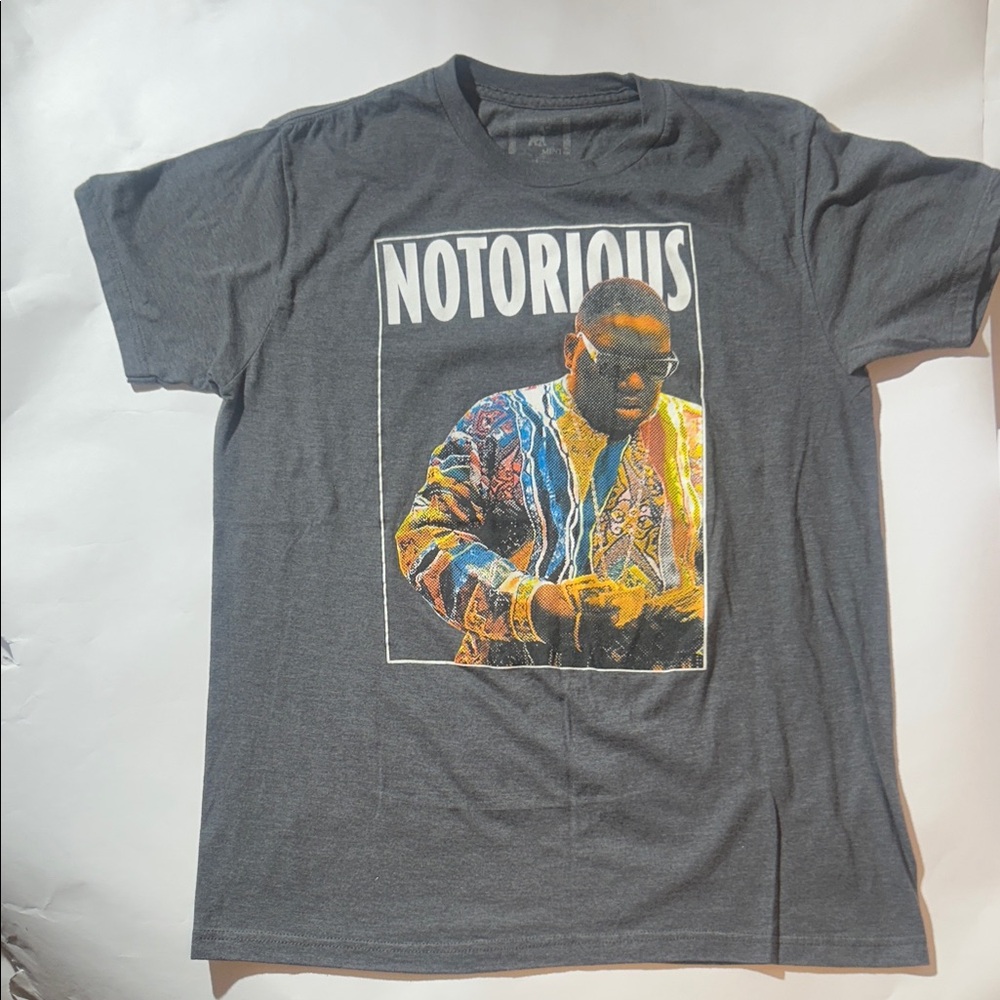 Brooklyn Mint - Notorious BIG Gray Graphic T-Shirt